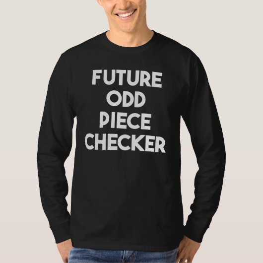 Future Odd Piece Checker T-shirt (Voorkant)