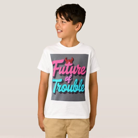 Future of Trouble T-shirt (Voorkant volledig)