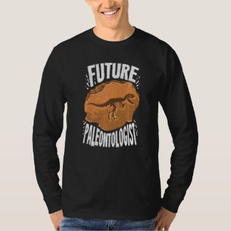 Future Paleontologist Paleontology Dinosaurs Fossi T-shirt