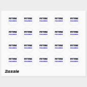 Future Paramedic Ronde Sticker (Vel)