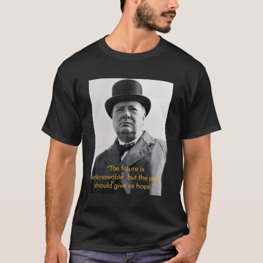 Future, Past Churchill T-shirt (Voorkant)