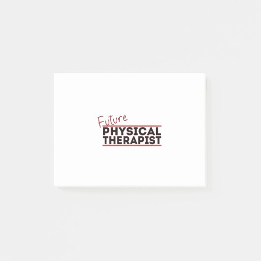 Future Physical Therapist Post-it® Notes (Voorkant)