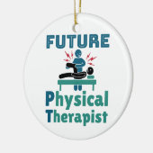 Future Physical Therapist PT Student Keramisch Ornament (Links)