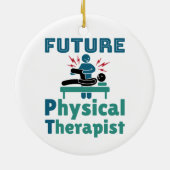 Future Physical Therapist PT Student Keramisch Ornament (Achterkant)