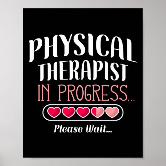 Future Physical Therapist Therapist Assistant Poster (Voorkant)