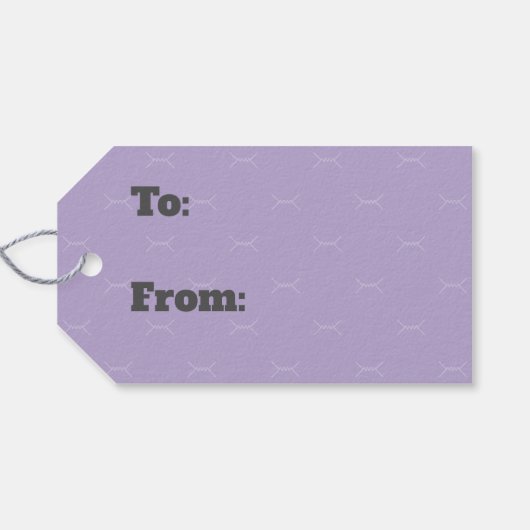 Future Physicist's Blocks Gift Label Cadeaulabel (Achterkant Horizontaal)