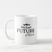 Future Pilot Student Pilot Aviator Simple Custom Koffiemok (Links)