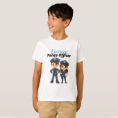 Future Police Officer T-shirt (Voorkant volledig)