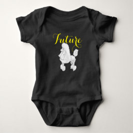 Future Poodle Baby Bodysuit