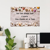 "Future" Positive Quotation "Wall art & Poster"  Poster (Thuiskantoor)