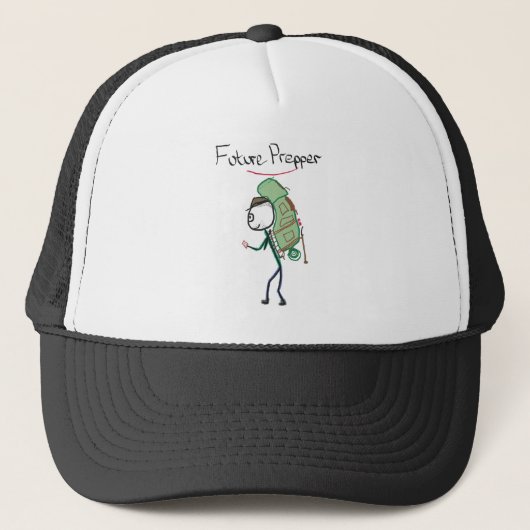 Future Prepper Trucker Pet (Voorkant)
