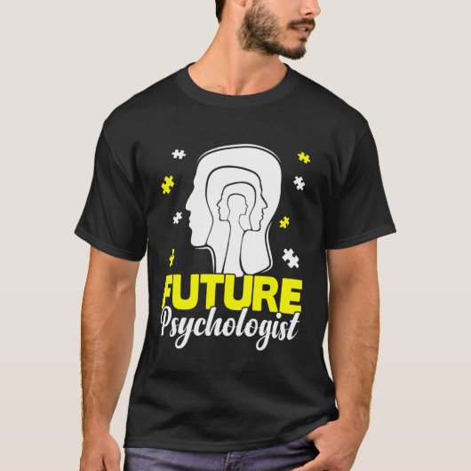 Future Psychologist School Psychology Student Grap T-shirt (Voorkant)