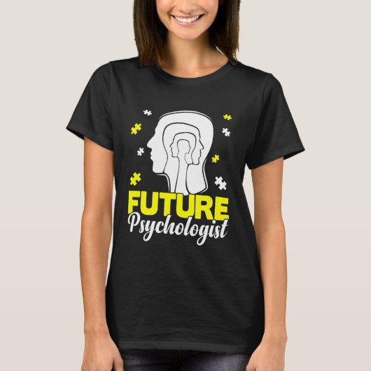 Future Psychologist School Psychology Student Grap T-shirt (Voorkant)