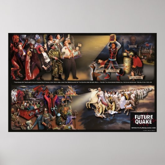 Future Quake Herdenking Poster (Voorkant)