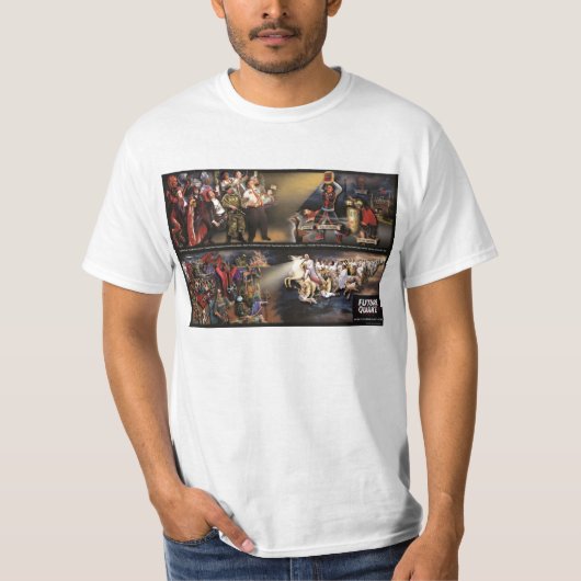 Future Quake Mural/Rev. Verse Lite-Shirt T-shirt (Voorkant)