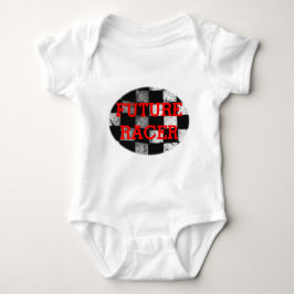 Future Racer Checkered Flag  Bodysuit