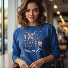 Future Registered Nurse Cute Nursing Student Gift Trui