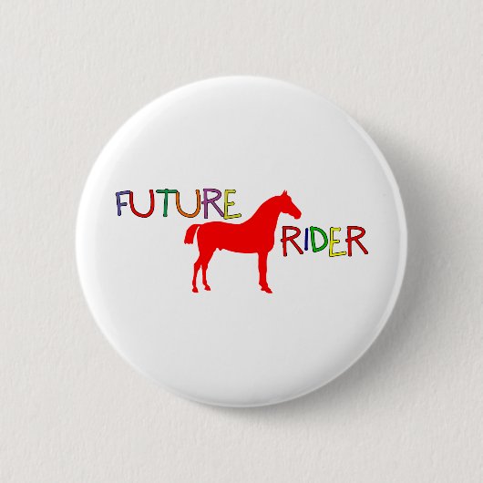 Future Rider Ronde Button 5,7 Cm (Voorkant)