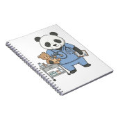 Future RN Panda: Adorable Medical Student Notitieboek (Rechterzijde)