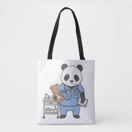 Future RN Panda: Adorable Medical Student  Tote Bag