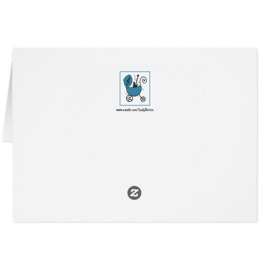 Future Rock Star Baby Boy Kaarten (Achterkant Horizontaal)