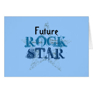 Future Rock Star Baby Boy Kaarten
