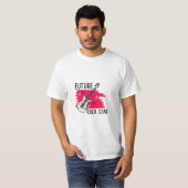 "Future Rock Star Graphic T-Shirt Design" (Voorkant volledig)