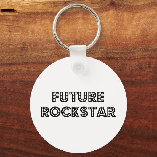 Future Rock Star Sleutelhanger (Voorkant)