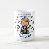 Future Rocker Rock N Roll Lotta Love Baby Boy Koffiemok (Center)