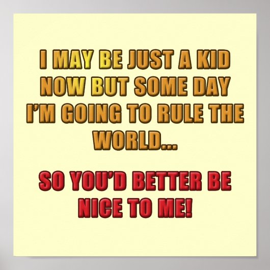 Future Ruler Poster (Voorkant)