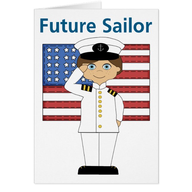 Future Sailor Boy Dark Hair (Voorkant)