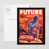 Future Science Fiction 02 (UK)_Pulp Art Briefkaart (Voorkant / Achterkant)