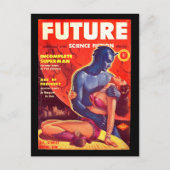 Future Science Fiction 02 (UK)_Pulp Art Briefkaart (Voorkant)