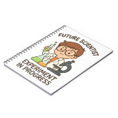 Future Scientist - Experiment in ontwikkeling Notitieboek (Linkerzijde)