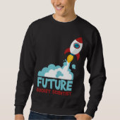 Future Scientist Science Rocket Ship Kids  Astrona Trui (Voorkant)