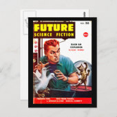 Future September 1956_Pulp Art Briefkaart (Voorkant / Achterkant)