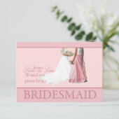 Future Sister in Law Please be Bridesmaid Kaart (Staand voorkant)