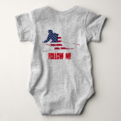 Future Skier Body Romper (Achterkant)
