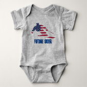 Future Skier Body Romper (Voorkant)