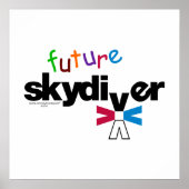Future Skydiver Poster (Voorkant)