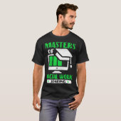 Future Social Worker Masters Of Social Work MSW Gr T-shirt (Voorkant volledig)