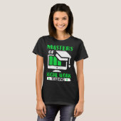 Future Social Worker Masters Of Social Work MSW Gr T-shirt (Voorkant volledig)