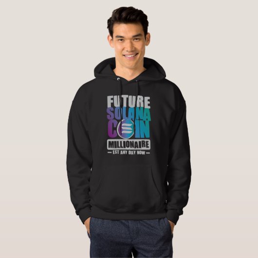 Future SOLANA Coin Millionaire Hoodie (Voorkant volledig)