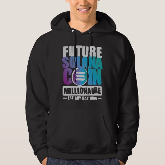 Future SOLANA Coin Millionaire Hoodie (Voorkant)