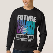 Future SOLANA Coin Millionaire Hoodie Trui (Voorkant)
