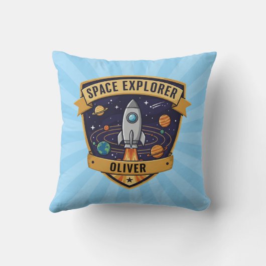 Future Space Explorer Kussen (Achterkant)