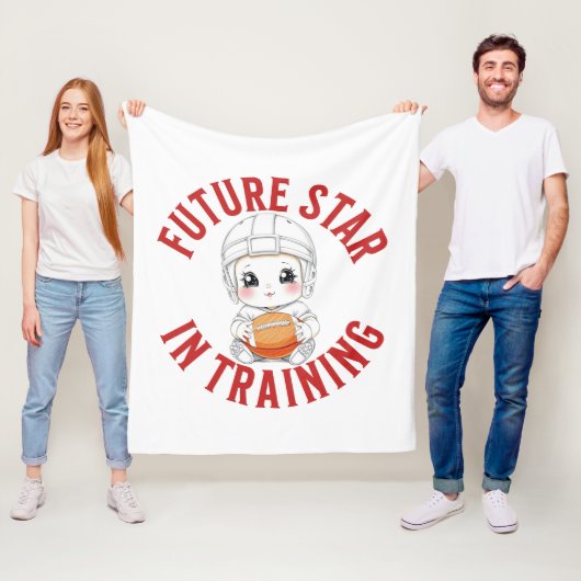 Future Star Baby Football fleecedeken Fleece Deken (In situ)