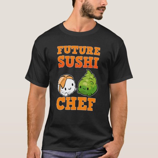 Future Sushi Chef T-shirt (Voorkant)