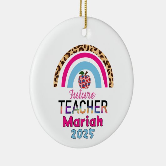 Future Teacher Christmas Ornament (Rechts)