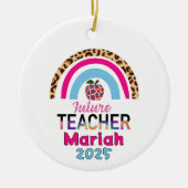 Future Teacher Christmas Ornament (Voorkant)